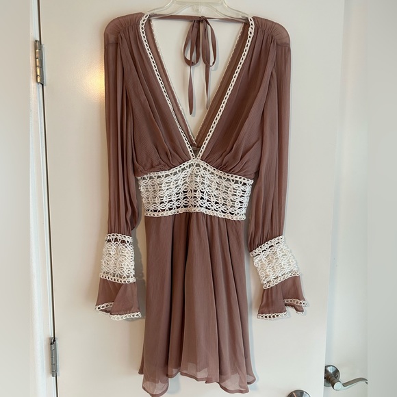Women’s For Love & Lemons mauve dress - Picture 2 of 2